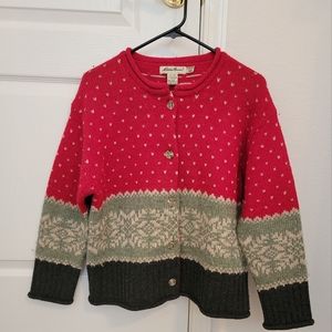 Eddie Bauer Wool Cardigan